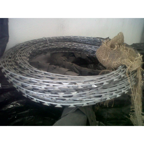Kawat Silet ( Razor Wire ) Galvanis